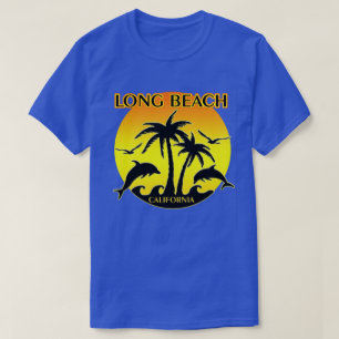 Camiseta Long Beach, delfínes del Ca