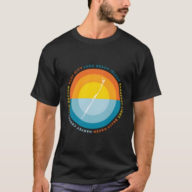 Camiseta Long Beach Island Lbi Barnegat Light Beach Haven (Anverso)