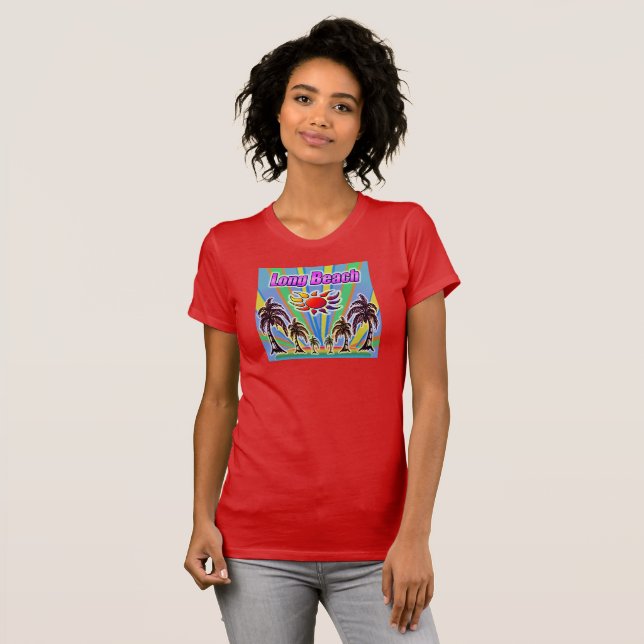 Camiseta Long Beach Summer Love (Anverso completo)