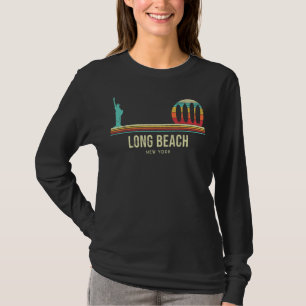 Camiseta Long Beach Surf Retro Nueva York