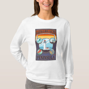 Camiseta Long Beach, WashingtonTravel