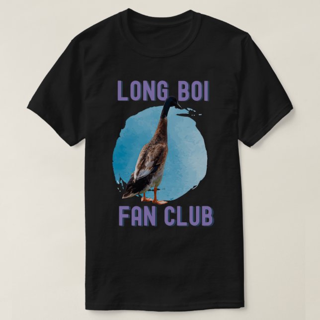 Camiseta Long Boi York Fan Club 1 (Diseño del anverso)