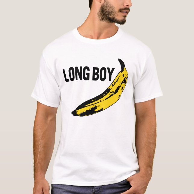 CAMISETA LONG BOY -BANANA- (Anverso)