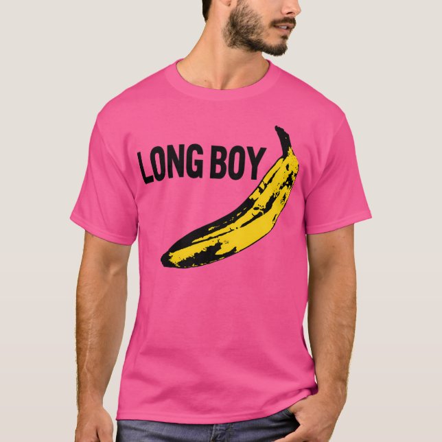 Camiseta Long Boy -Banana- (Anverso)