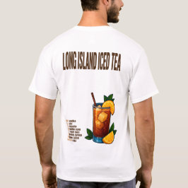 Camiseta Long Island Iced Tea T-Shirt – Bold Retro Cocktail