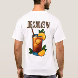 Camiseta Long Island Iced Tea T-Shirt – Bold Retro Cocktail