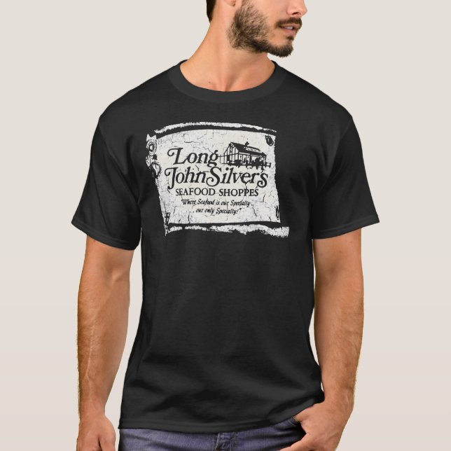 Camiseta Long John Silver&x27;s Classic T-Shirt (Anverso)