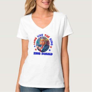 CAMISETA LONG LIVE THE KING: DONALD TRUMP