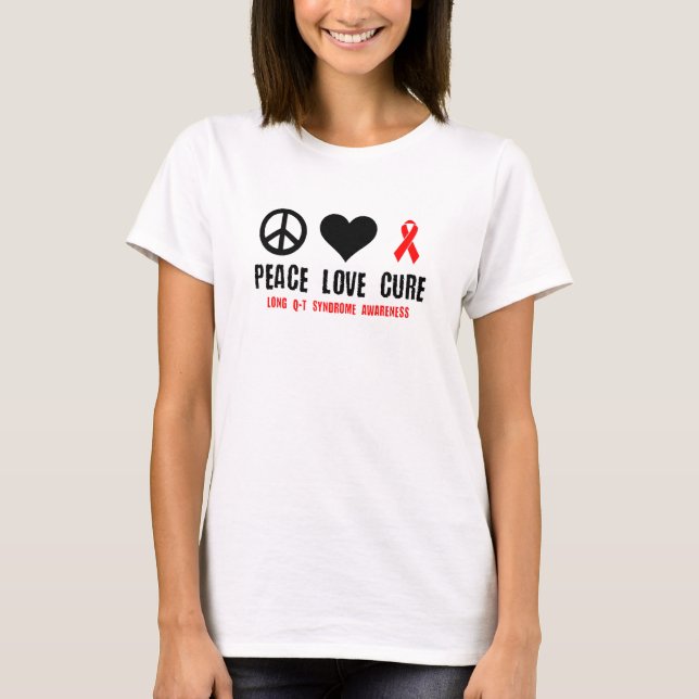 Camiseta Long Q T Syndrome Awareness Long Qt Syndrome Relat (Anverso)