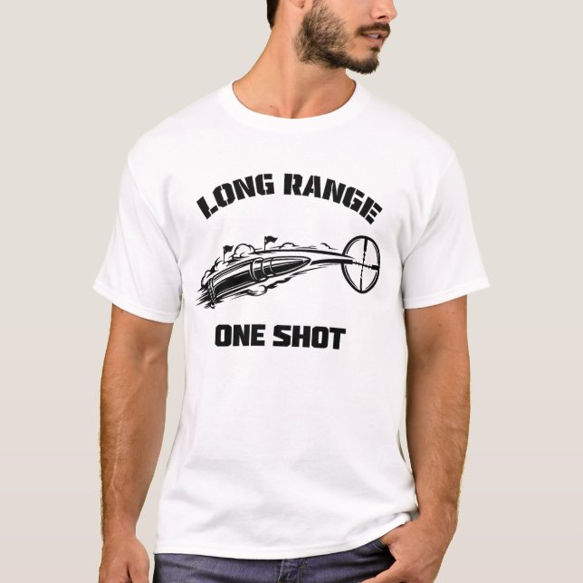 Camiseta Long Range One Shot (Anverso)