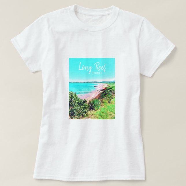 Camiseta Long Reef Sydney Beach Australia (Diseño del anverso)