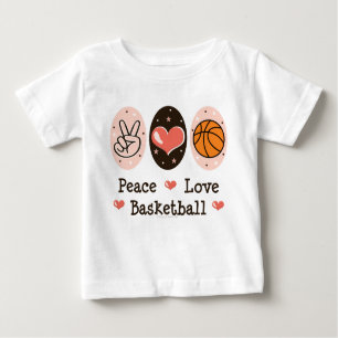 Camiseta Long Sleeve de infante de baloncesto Peac