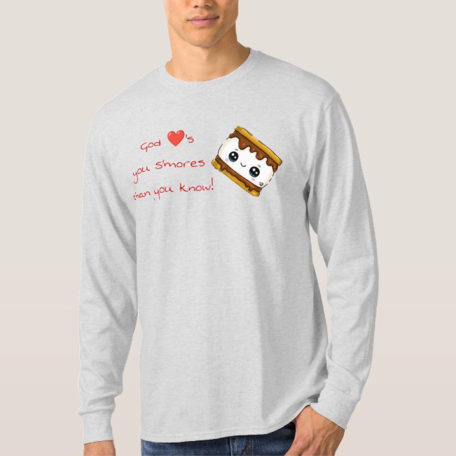 Camiseta Long Sleeve S'mores (Anverso)