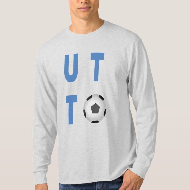 Camiseta Long Sleeve T-Shirt ash  UTAH  SPORT  (Anverso)