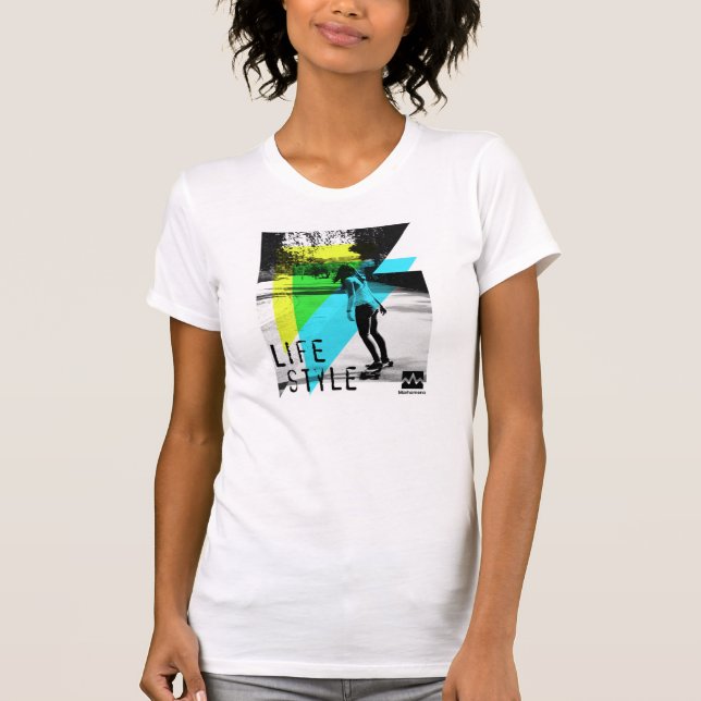 Camiseta Longboard for girl (Anverso)