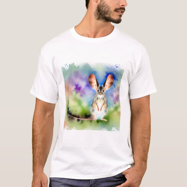 Camiseta Longeared Jerboa 200824AREF110 - Watercolor (Anverso)