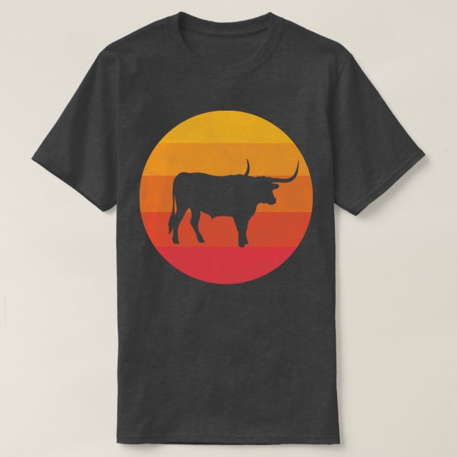 Camiseta Longhorn (Diseño del anverso)
