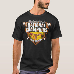 Camiseta Longhorns Campeones Nacionales 2026 Softbol De Reg