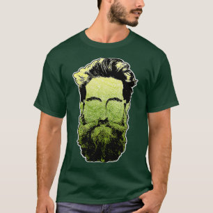 Camiseta Longitud Barba Funny Beardeds Facial 3