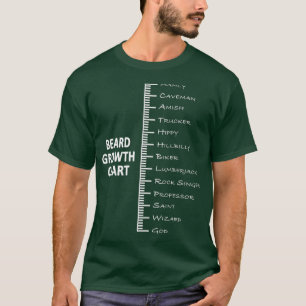 Camiseta Longitud de barba