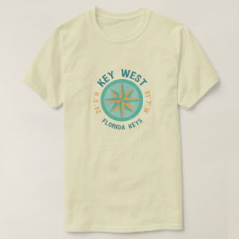 Camiseta Longitud de la latitud náutica del oeste de Florid