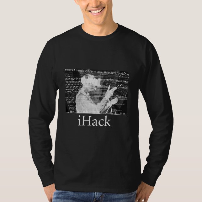 Camiseta longsleeve del ihack (Anverso)