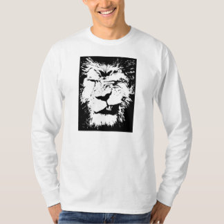 Camiseta Longsleeve enojado del león