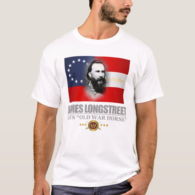 Camiseta Longstreet (patriota meridional) (Anverso)