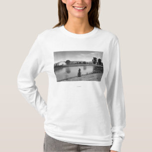 Camiseta Longview, fotografía de Sacajawea del lago view d