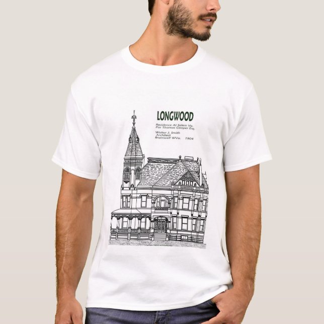 Camiseta LONGWOOD - Salem, Virginia (Anverso)