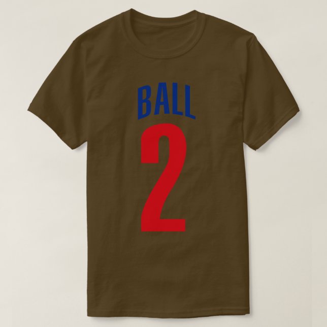 Camiseta Lonzo Ball Pelicans (Diseño del anverso)