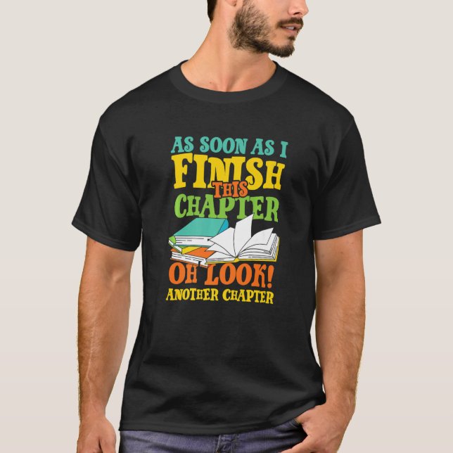 Camiseta Look another chapter  avid readers Premium (Anverso)