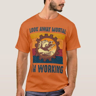 Camiseta Look Away Mortal Ix27m Funny T