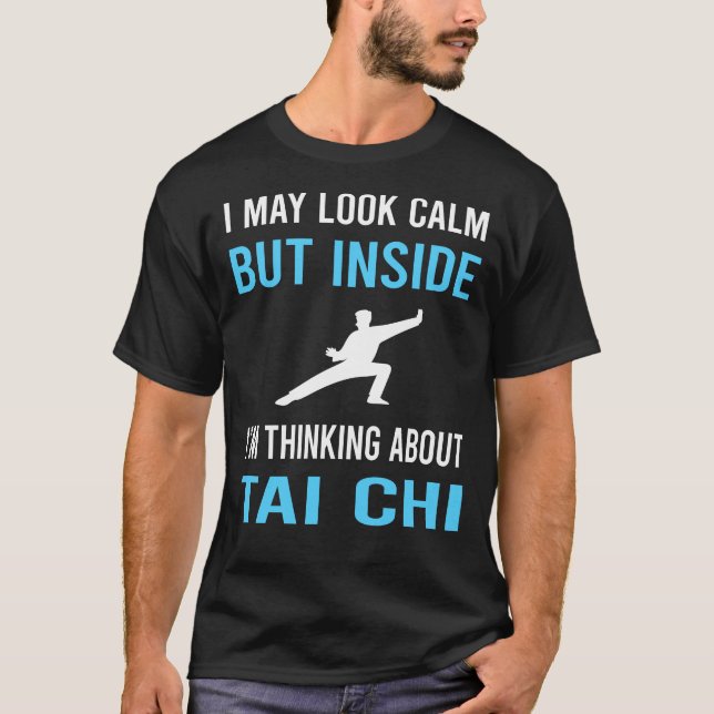 Camiseta Look Calm Tai Chi (Anverso)