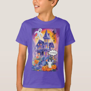 Camiseta Look Friendly Halloween Ghosts Funny
