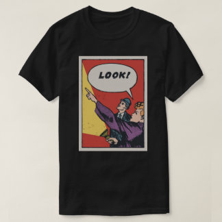 Camiseta LOOK! The Thing in the Sky • Golden Era Comic Art