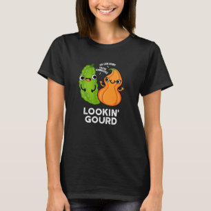 Camiseta Lookin Gourd Funny Veggie Pun Dark BG