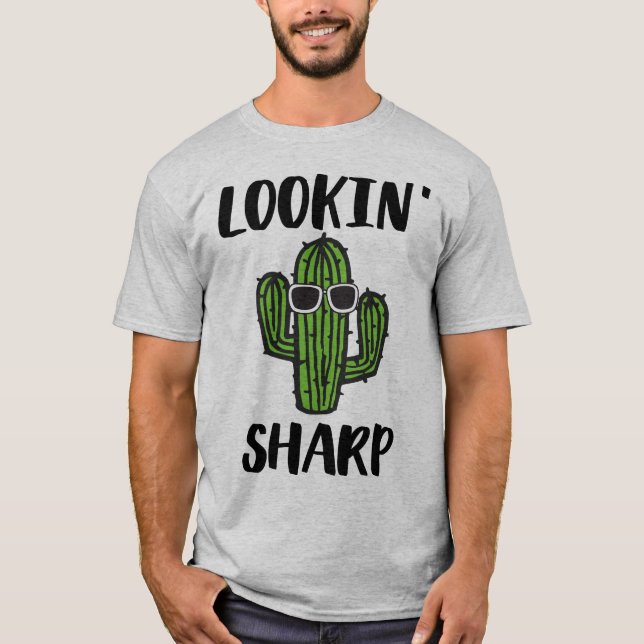 Camiseta Lookin' Sharp Cactus (Anverso)