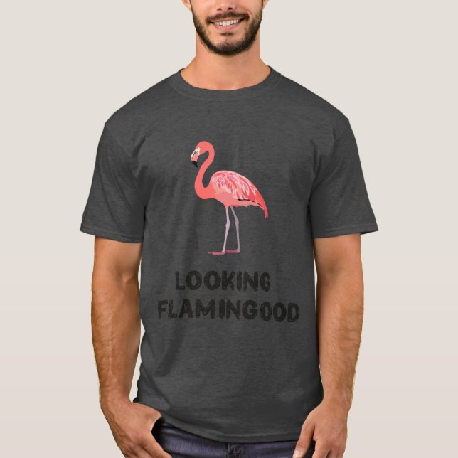 Camiseta Looking Flamingood (Anverso)