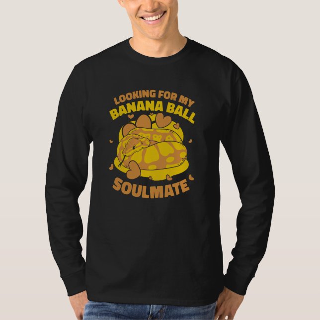 Camiseta Looking For My Banana Ball Soulmate Banana Ball Py (Anverso)