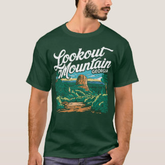 Camiseta Lookout Mountain Georgia Retro TShirt