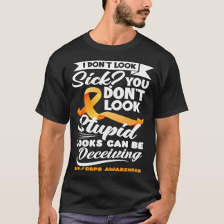 Camiseta Looks Can Be Deceiving Orange Ribbon RSD CRPS Awar