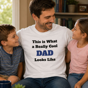 Camiseta Looks Como Un Papá Muy Guay Personalizado
