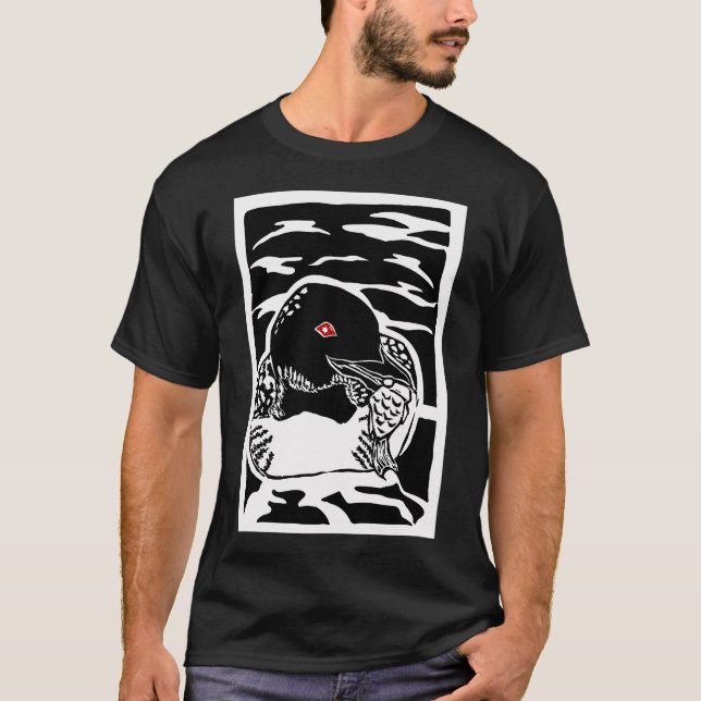 Camiseta Loon Linograbado (Anverso)