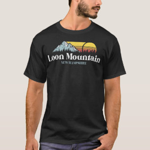 Camiseta Loon Mountain New Hampshire Esquí Snowboarding