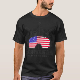 Camiseta Loon Mountain New Hampshire USA Ski Retro Skiting