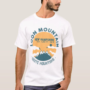 Camiseta Loon Mountain NH - souvenirs de esquí retro vintag