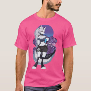 Camiseta Loona Chica Goth Retro Hazbin Hotel Helluva Boss