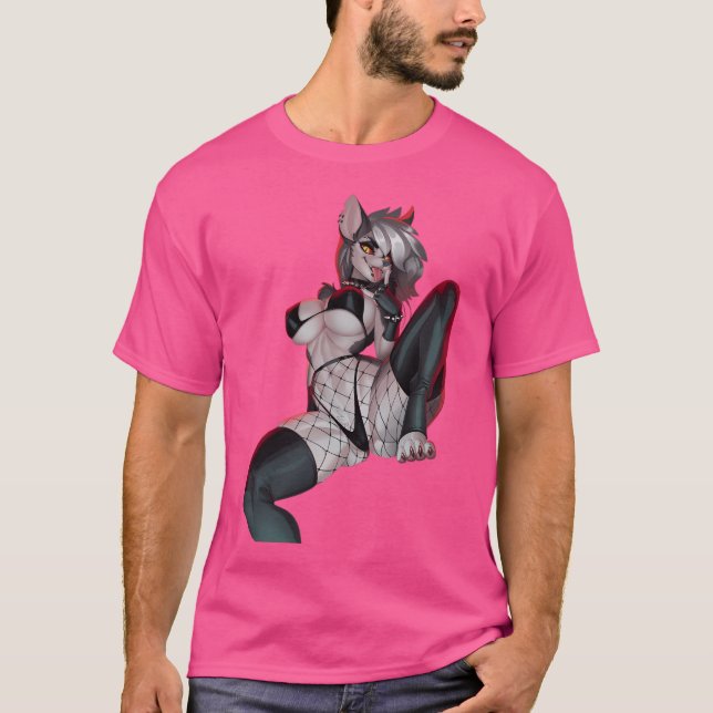 Camiseta Loona - Helluva Boss (Anverso)