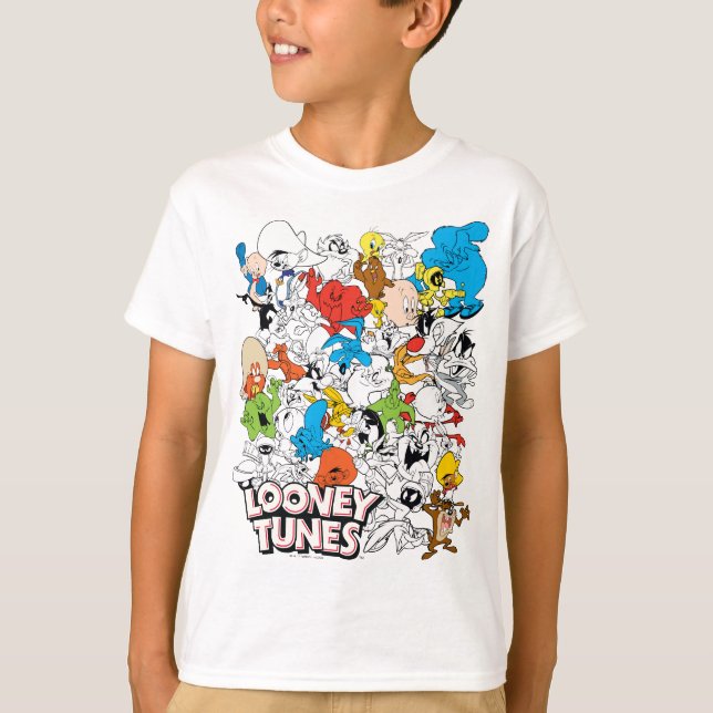 Camiseta LOONEY TUNES™ Color Pop Pattern (Anverso)